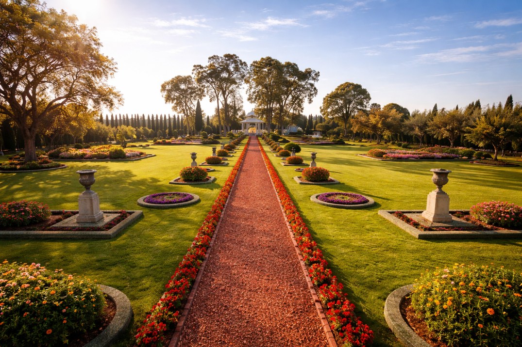 Ботанический сад в Хайфе