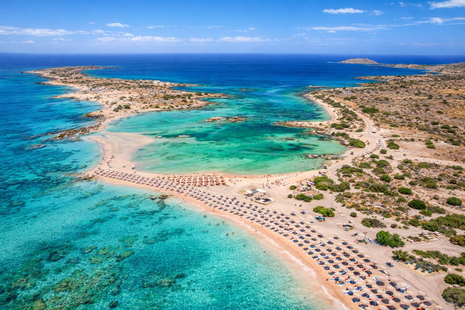 Пляж Элафониси на Крите