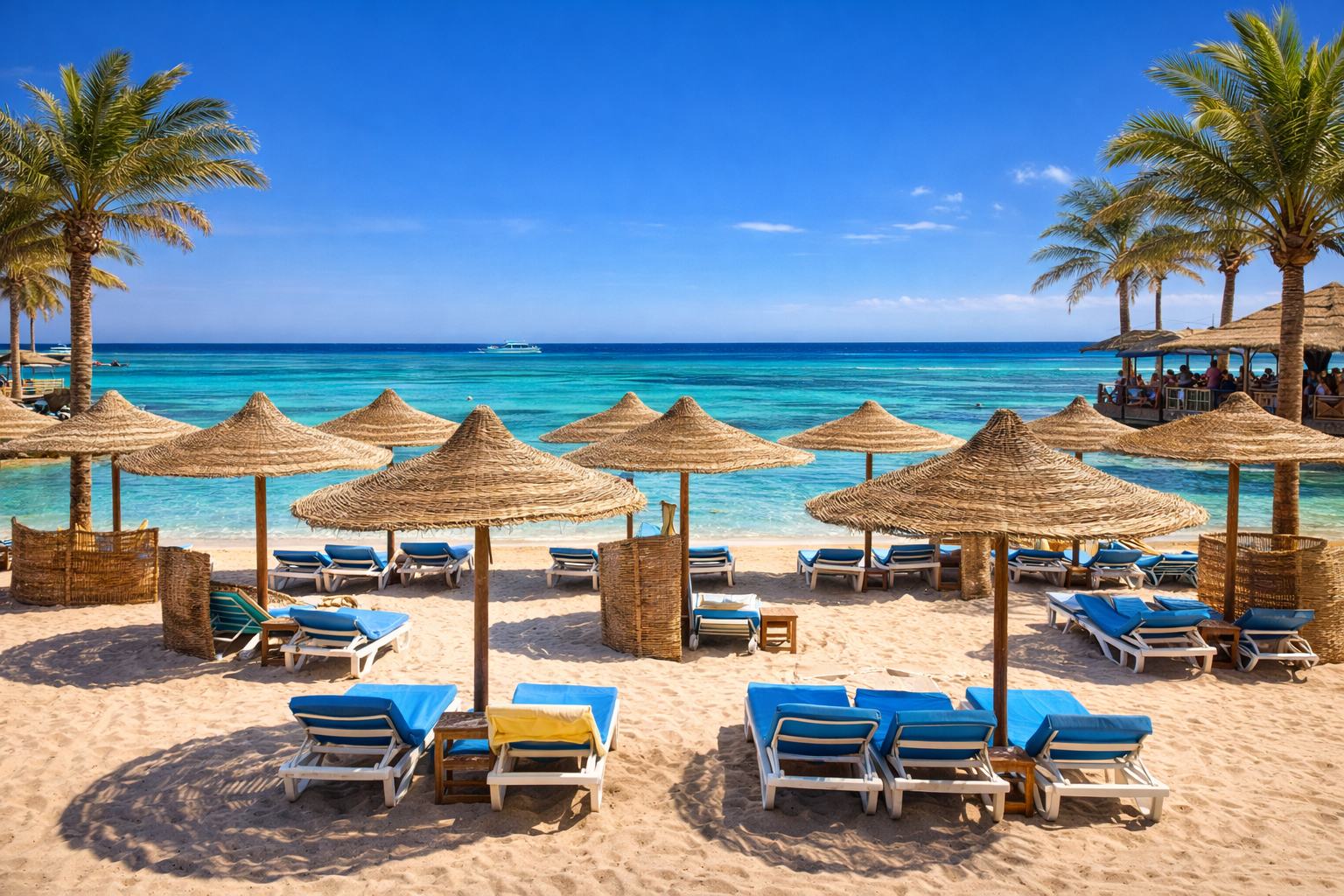 Пляж в Хургаде Пляж в Хургаде