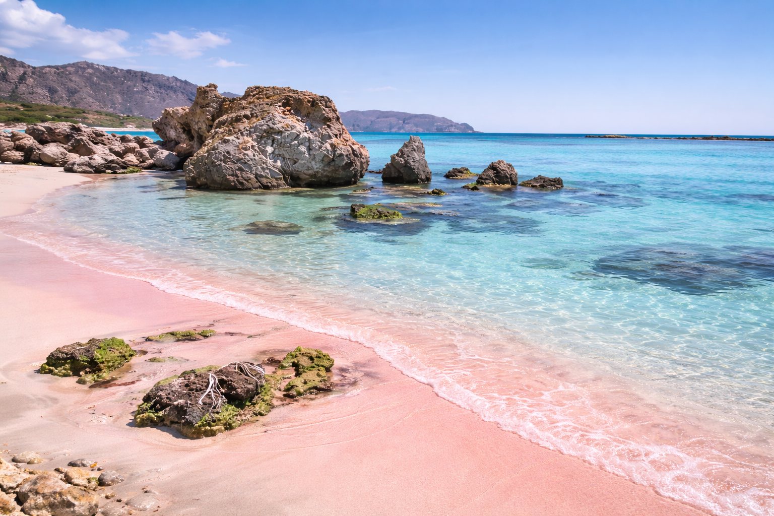 Пляж Элафониси в Греции