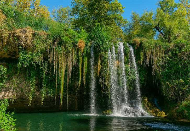 Дюденские водопады — природная жемчужина Антальи